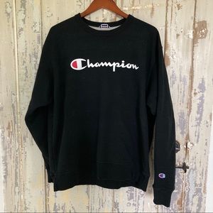 Champion Logo Sweatshirt Size XL